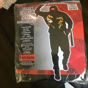 Male Dragon Ninja Halloween costume- size standard